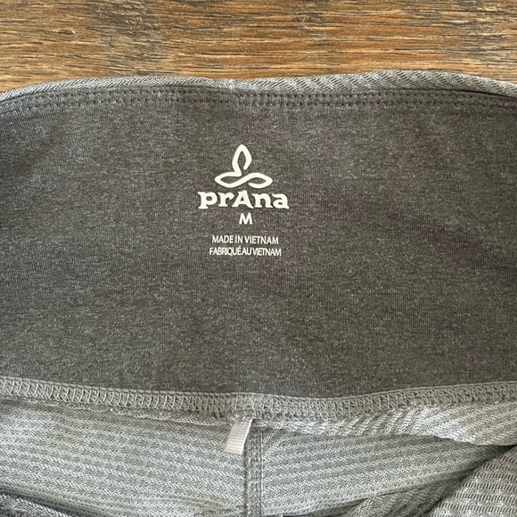 prAna Women’s Misty in Silver Jacquard Full Length Leggings - Picture 3 of 9